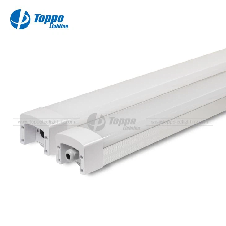 Effeithlonrwydd Luminous 140lm / w LED Golau Tri-brawf 40w 120cm / 4 troedfedd